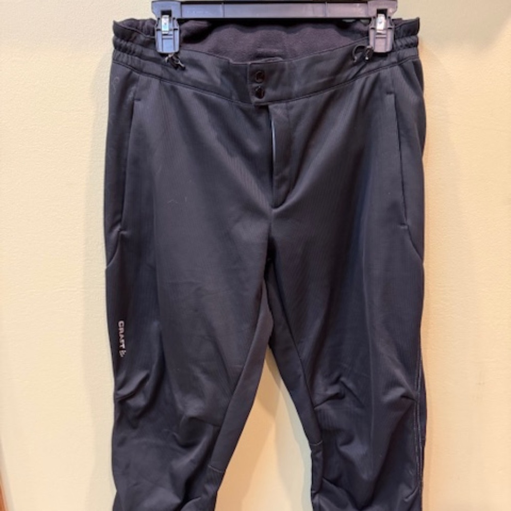 Craft L3 Protection Windbreaker Pants Black Large  Cross Country Ski Cycling